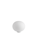 Lámpara de sobremesa Ideal Lux Smarties blanco cristal 42W Ø40cm 327914