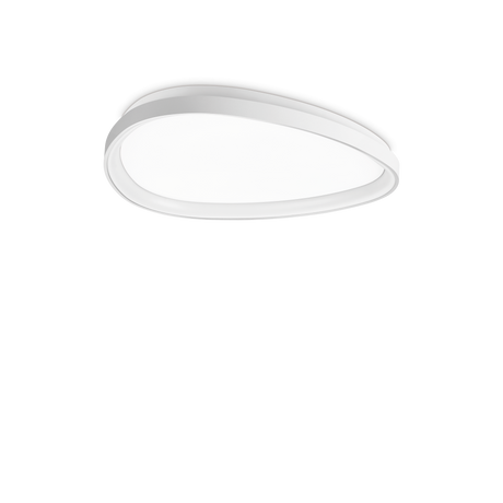 Plafón de techo Ideal Lux Gemini blanco LED 30W 3000K Ø61cm 328041