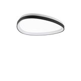 Plafón de techo Ideal Lux Gemini negro LED 30W 3000K Ø61cm 328058