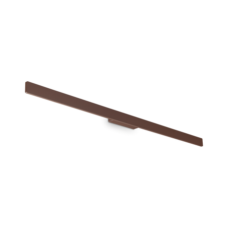 Aplique de exterior Ideal Lux Linea marrón café LED 23W IP54 Ø144cm 328591