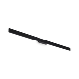 Aplique de exterior Ideal Lux Linea negro LED 23W IP54 Ø144cm 328607