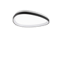 Plafón de techo Ideal Lux Gemini LED 28W regulable Ø61cm 3000K negro — ref. 328959 (1)