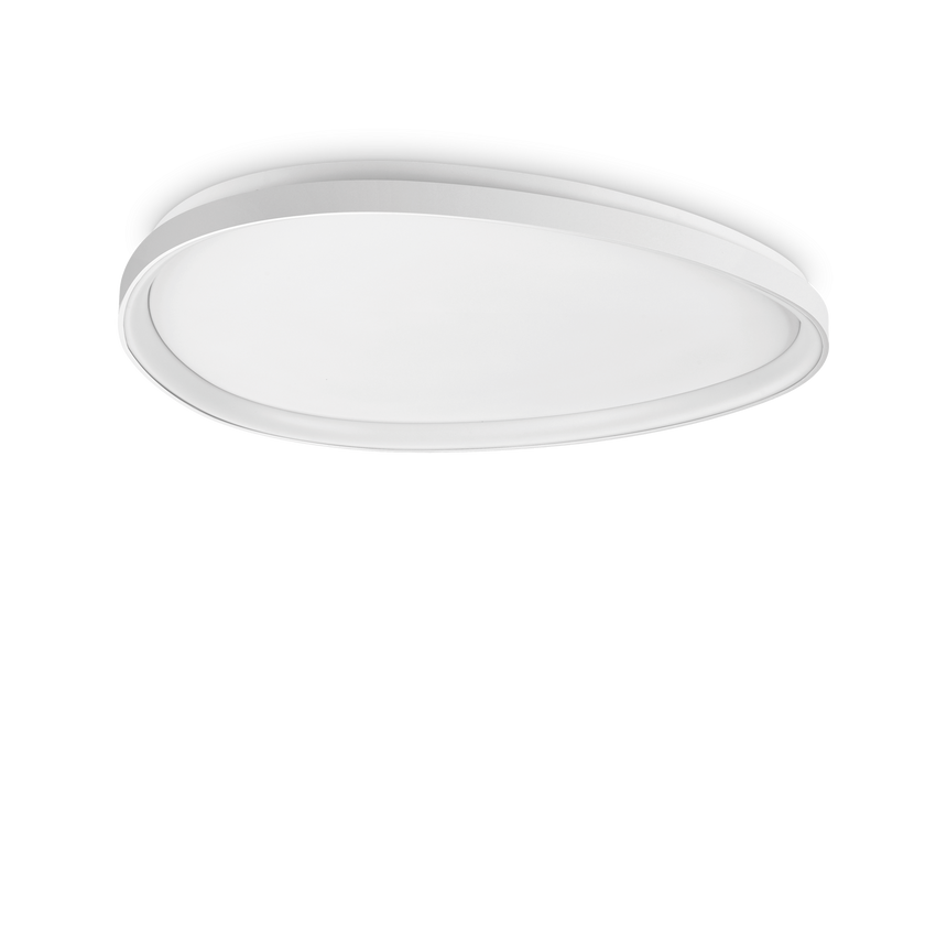 Plafón de techo Ideal Lux Gemini blanco LED 42W regulable Ø81cm 328973