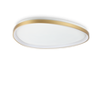 Plafón de techo Ideal Lux Gemini negro LED 42W regulable Ø81cm 329260