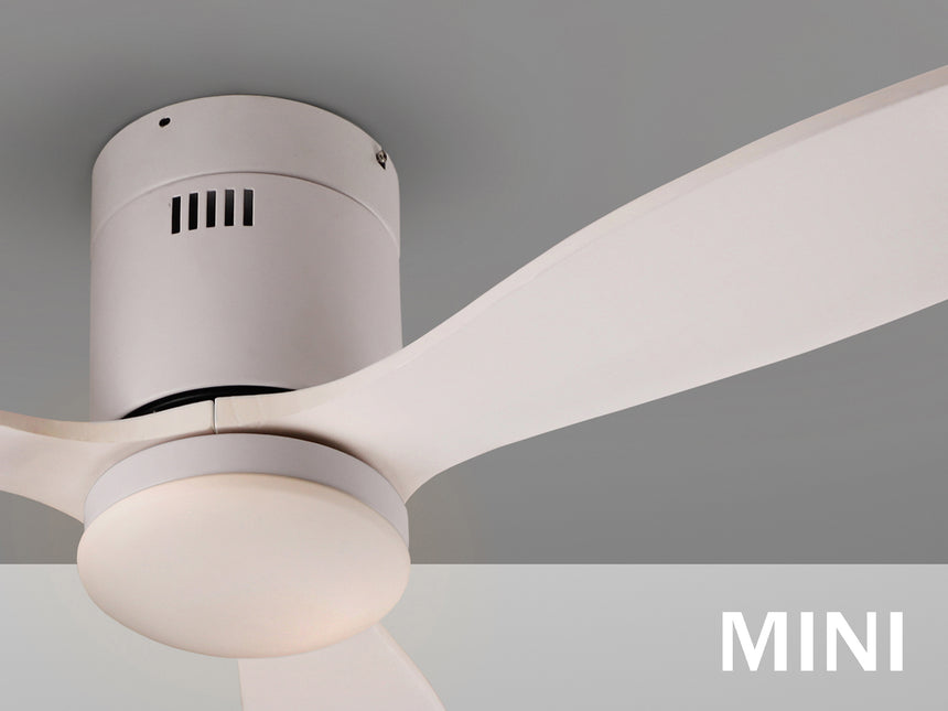 Ventilador de techo Schuller Siroco Mini LED blanco mad - ambiente