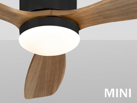 Ventilador de techo Schuller Siroco Mini LED negro y no - ambiente