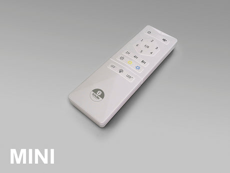 Ventilador de techo Schuller Siroco LED negro y nogal madera CCT regulable Ø132cm 329514D - imagen 7