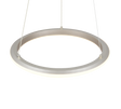 Lámpara de techo colgante Trio Amador LED níquel mate 150cm 331010107