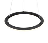 Lámpara de techo colgante Trio Amador LED negro mate 150cm 331010132