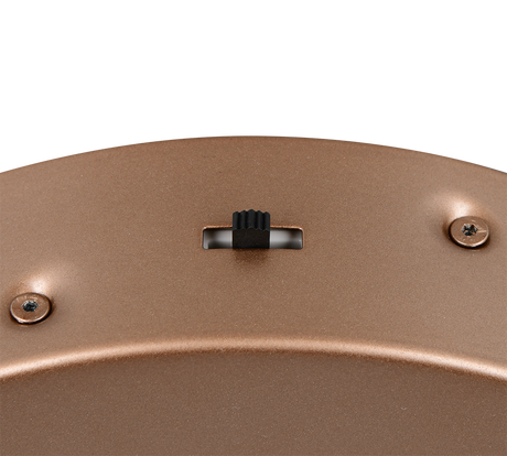 Lámpara de techo colgante Trio Amador LED marrón café 150cm 331010165