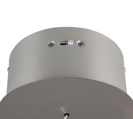 Lámpara de techo colgante Trio Dios LED níquel mate 150cm 331410107