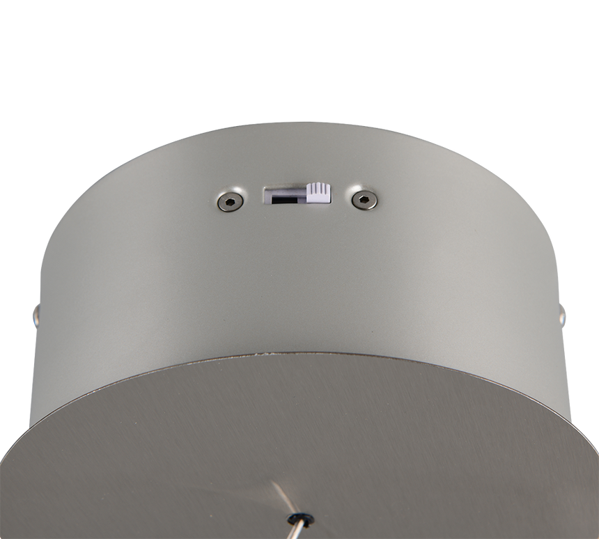 Lámpara de techo colgante Trio Dios LED níquel mate 150cm 331410107
