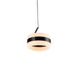 Lámpara de techo colgante Trio Dios LED negro mate 150cm 331410132