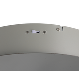 Lámpara de techo colgante Trio Dios LED níquel mate 150cm 331430507