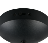 Lámpara de techo colgante Trio Melita LED negro mate 150cm 331510132