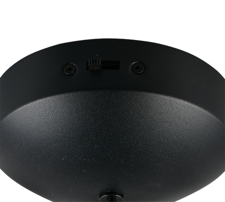 Lámpara de techo colgante Trio Melita LED negro mate 150cm 331510132