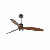 Faro JUST FAN M Ventilador sin luz cuerpo acero y difusor cristal 33395-10