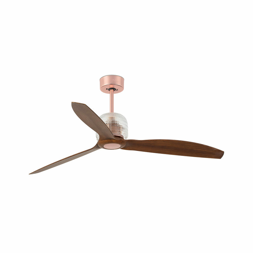 Faro Deco Fan Ventilador sin luz cuerpo acero