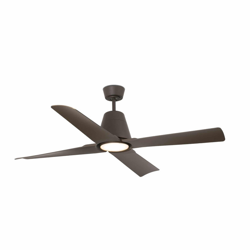 Faro Typhoon Ventilador sin luz cuerpo acero, abs difusor abs