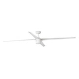 Faro Attos Ventilador con luz cuerpo de metal y palas abs 33494