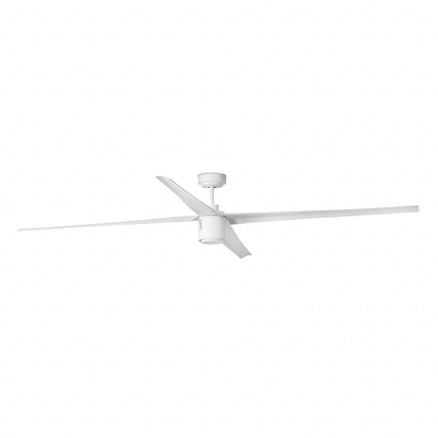Faro Attos Ventilador con luz cuerpo de metal y palas abs 33494