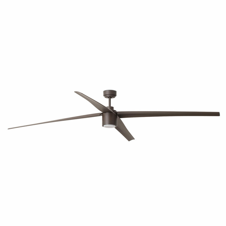 Faro Attos Ventilador con luz cuerpo de metal y palas abs 33495