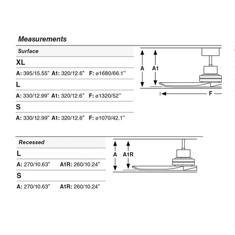 Faro 33517DC - Dibujo técnico