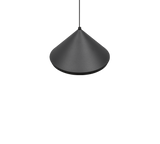 Lámpara de techo colgante Trio Laguna LED negro mate 200cm 336210132