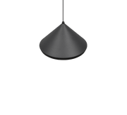Lámpara de techo colgante Trio Laguna LED negro mate 200cm 336210132