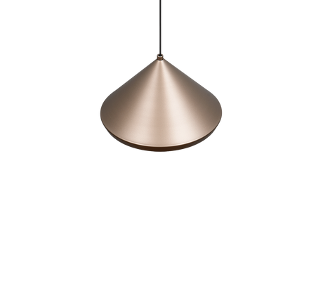 Lámpara de techo colgante Trio Laguna LED marrón café 200cm 336210165