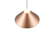 Lámpara de techo colgante Trio Laguna LED marrón café 180cm 336219165