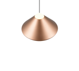 Lámpara de techo colgante Trio Laguna LED marrón café 180cm 336219165