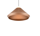 Lámpara de techo colgante Trio Laguna LED marrón café 180cm 336219165