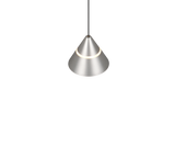 Lámpara de techo colgante Trio Romeo LED níquel mate 200cm 337010107