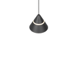 Lámpara de techo colgante Trio Romeo LED negro mate 200cm 337010132