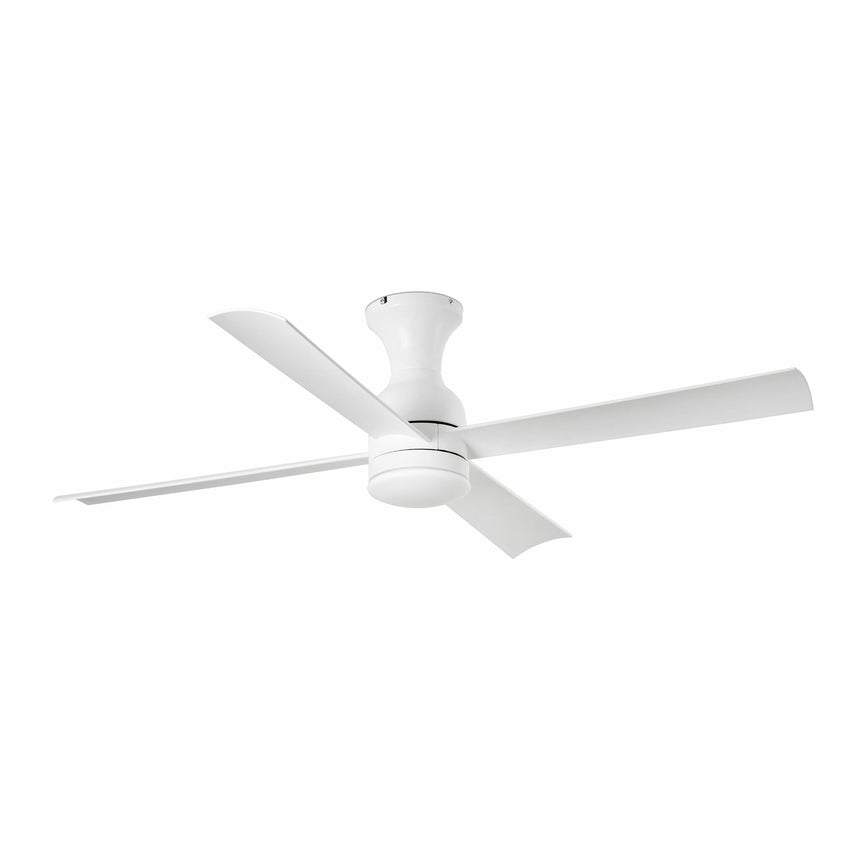 Faro Fraser Ventilador con luz LED cuerpo de acero y palas ABS difusor PC 33756