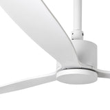Faro AMELIA Ventilador de techo blanco 3 aspas acero 33760