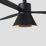 Faro AMELIA L CONE LED Ventilador negro 33761-23