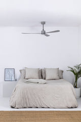 Ventilador de techo sin luz Faro Amelia motor DC gris mate Ø132cm 3 palas 33762 — ambiente