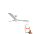 Ventilador de techo Faro Punt M blanco mate 3 palas motor DC Ø130cm 33814WT — vista 1
