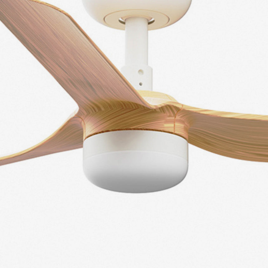 Faro Ventilador techo MINI PUNT 3 palas madera 90cm 10W regulable 33821-1TW