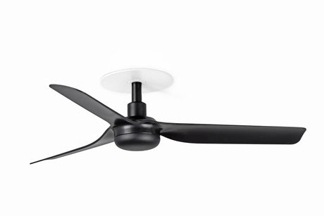 Ventilador de techo Faro Mini Punt Recessed S 3 palas motor DC Ø90cm negro mate — ref. 33822R (1)