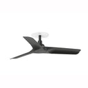 Ventilador de techo Faro Hey Recessed LED S 3 palas motor DC Ø90cm negro mate — ref. 33825R (1)