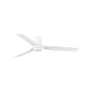 Ventilador de techo sin luz Faro Punt motor DC blanco mate Ø130cm 3 palas 33828