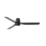 Ventilador de techo sin luz Faro Punt motor DC Ø130cm 3 palas negro mate — ref. 33830 (1)