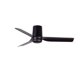 Ventilador de techo sin luz Faro Mini motor DC Ø90cm 3 palas negro mate — ref. 33834 (1)