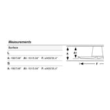 Ventilador de techo sin luz Faro Heywood motor DC palas de madera pino Ø90cm 3 palas 33836