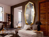 Espejo Schuller London acero oro brillo 90x180cm 339421 — vista 2