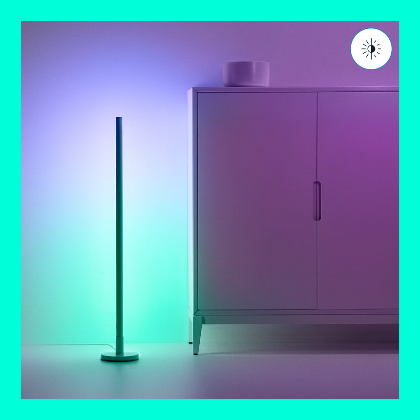 WiZ White and Color Ambiance Lámpara de mesa RGBW 12W 1080lm 55437500 - imagen 10 | Philips