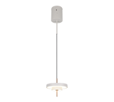 Lámpara de techo colgante Trio Keaton LED gris cálido 150cm 340210176